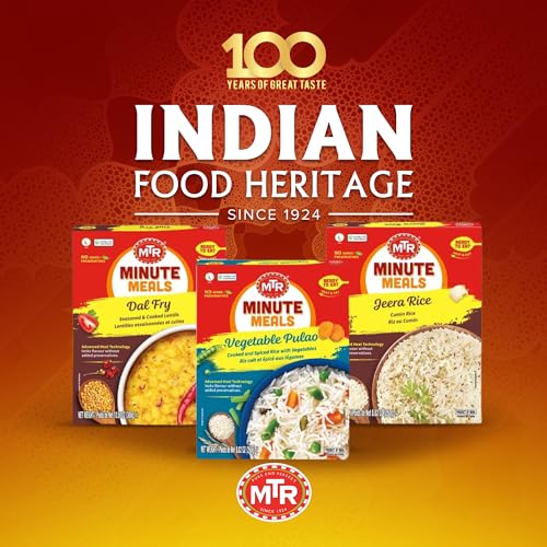 MTR - Shahi Paneer - Mild Tomato Gravy with Cottage Cheese - Authentic Indian Flavors - Flavorful, Easy, Ready-to-Eat Meal - Experience the Richness of Paneer in a Hearty Tomato Curry (Pack of 6)