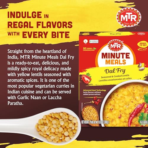 MTR - Shahi Paneer - Mild Tomato Gravy with Cottage Cheese - Authentic Indian Flavors - Flavorful, Easy, Ready-to-Eat Meal - Experience the Richness of Paneer in a Hearty Tomato Curry (Pack of 6)