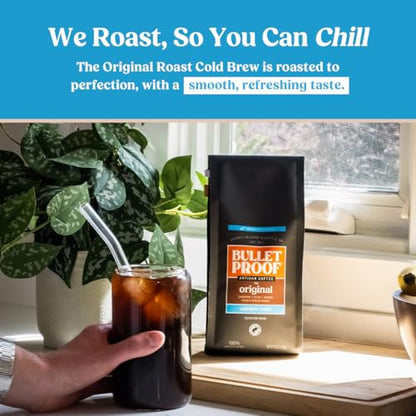 Bulletproof The Mentalist Medium-Dark Roast Ground Coffee, 12 Ounces, Clean Coffee Tested for Toxins, Packaging May Vary