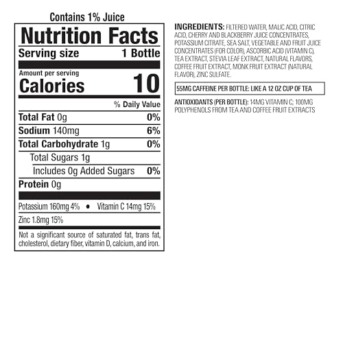 Bai Coconut Variety Pack, Antioxidant Infused Water Beverage, with Vitamin C and No Artificial Sweeteners, 18 fl oz bottles, 12 pack
