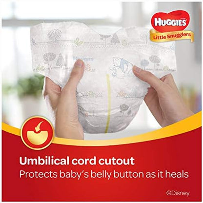 Huggies Size Newborn Diapers, Little Snugglers Baby Diapers, Size Newborn (up to 10 lbs), 31 Count, Packaging May Vary