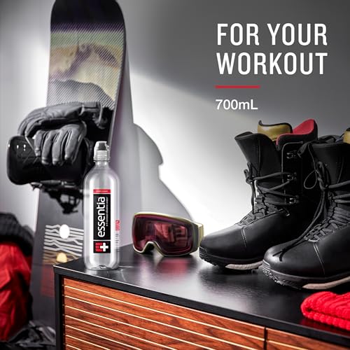 Essentia Water LLC, Ionized Alkaline Bottled Water; 99.9% Pure, Infused with Electrolytes, 9.5 pH or Higher with a Clean, Smooth Taste, 23.67 Fl Oz (Pack of 24)