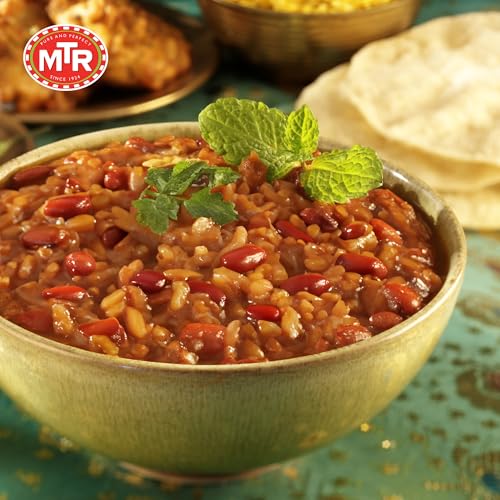 MTR - Shahi Paneer - Mild Tomato Gravy with Cottage Cheese - Authentic Indian Flavors - Flavorful, Easy, Ready-to-Eat Meal - Experience the Richness of Paneer in a Hearty Tomato Curry (Pack of 6)