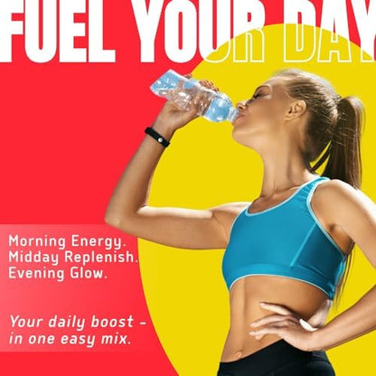 Electrolyte Powder Packets, Protein Powder with 10g Protein &amp; Collagen - Hydration Packets - Zero Sugar, NO Fillers, NO Carbs | Variety Pack | 40 Calories | Keto &amp; Paleo | Pack of 24