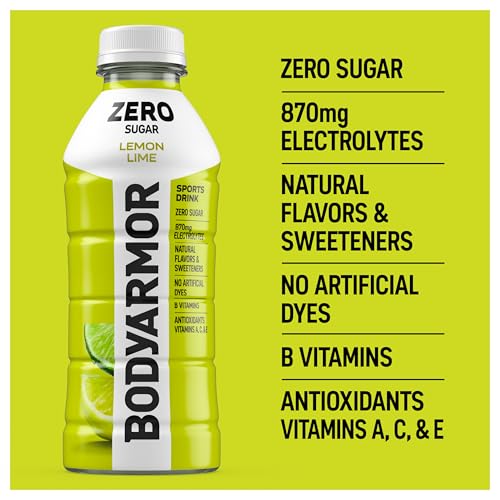 BODYARMOR LYTE Sports Drink Low-Calorie Sports Beverage, Peach Mango, Coconut Water Hydration, Natural Flavors With Vitamins, Potassium-Packed Electrolytes, Perfect For Athletes, 12 Fl Oz (Pack of 8)