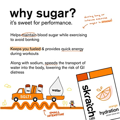 Skratch Labs Hydration Powder | Sport Drink Mix | Electrolytes Powder for Exercise, Endurance, and Performance | Lemon + Lime | 20 Servings | Non-GMO, Vegan, Kosher