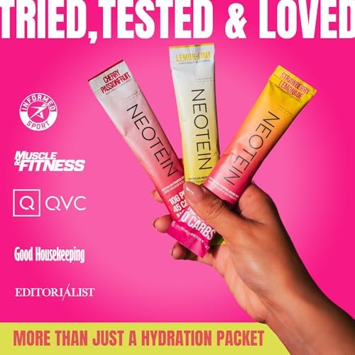 Electrolyte Powder Packets, Protein Powder with 10g Protein &amp; Collagen - Hydration Packets - Zero Sugar, NO Fillers, NO Carbs | Variety Pack | 40 Calories | Keto &amp; Paleo | Pack of 24