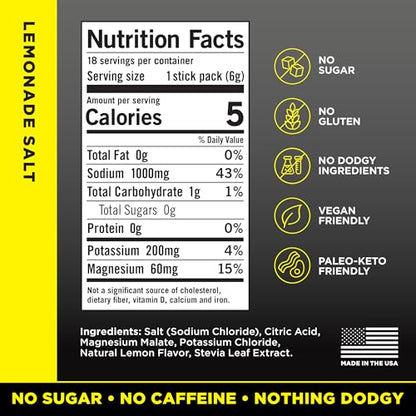 Drink LMNT Zero Sugar Electrolytes - Citrus Salt | Drink Mix | 30-Count