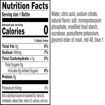 Gatorade Thirst Quencher Zero Sugar Sports Drink, Fruit Punch, 12oz Bottles, 12 Pack, Electrolytes for Rehydration