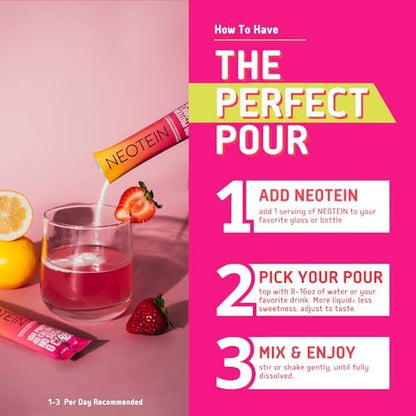 Electrolyte Powder Packets, Protein Powder with 10g Protein &amp; Collagen - Hydration Packets - Zero Sugar, NO Fillers, NO Carbs | Variety Pack | 40 Calories | Keto &amp; Paleo | Pack of 24