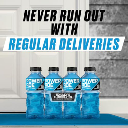 POWERADE Sports Drink Grape, 20 Ounce (Pack of 8)