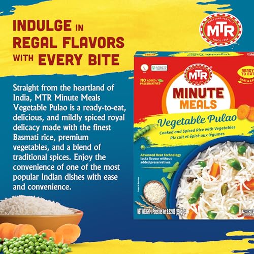 MTR - Shahi Paneer - Mild Tomato Gravy with Cottage Cheese - Authentic Indian Flavors - Flavorful, Easy, Ready-to-Eat Meal - Experience the Richness of Paneer in a Hearty Tomato Curry (Pack of 6)