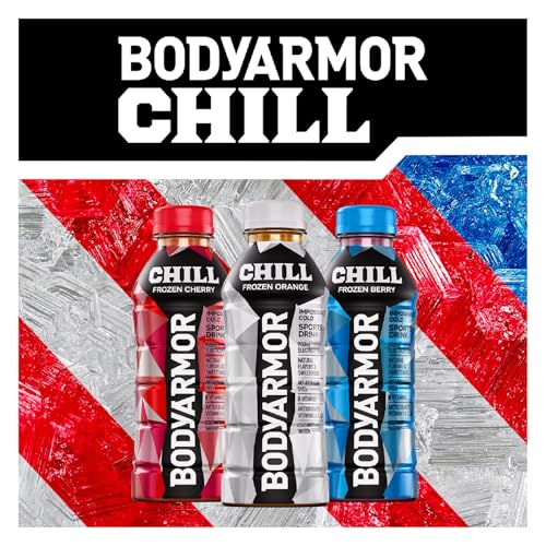 BODYARMOR Sports Drink Sports Beverage, Blue Raspberry, Natural Flavors With Vitamins, Potassium-Packed Electrolytes, No Preservatives, Perfect For Athletes, 12 ounce (Pack of 8)